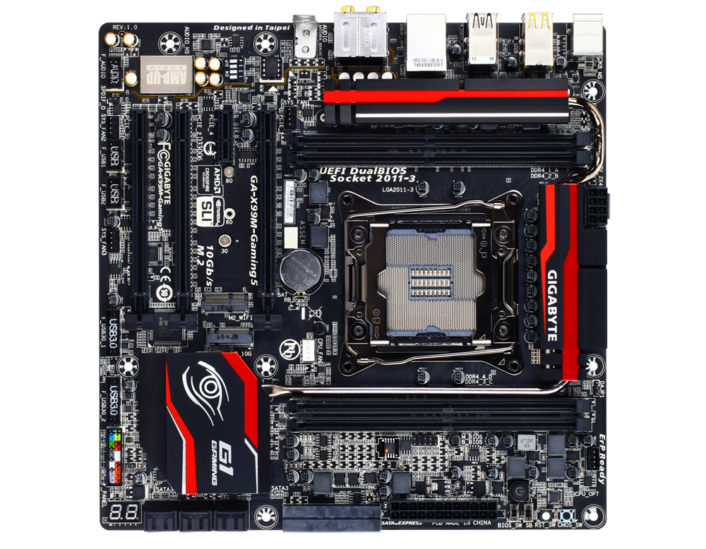 "GA-X99M-GAMING 5" GIGABYTE