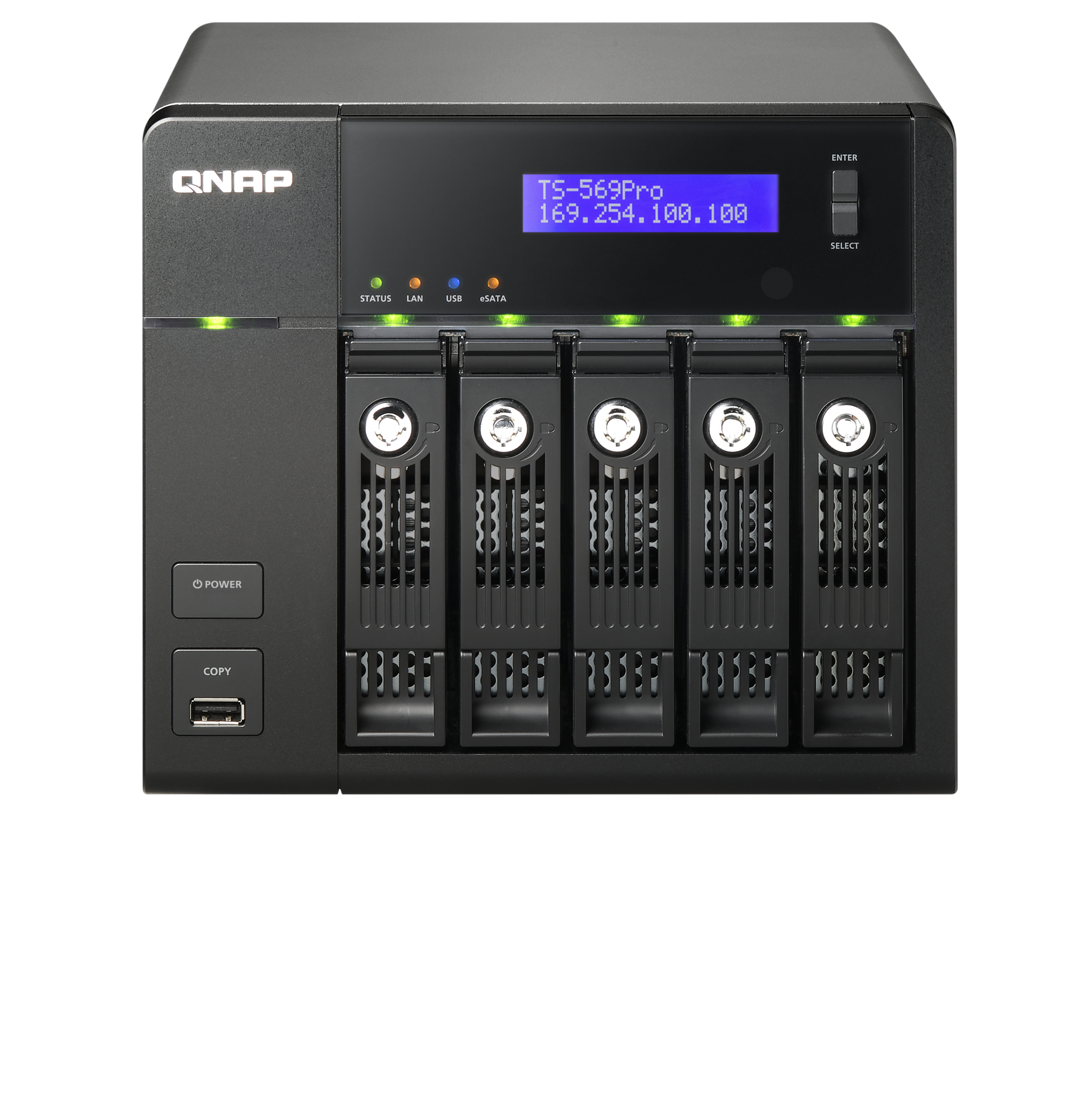 "TS-569 PRO + 5X ST4000NC000" QNAP