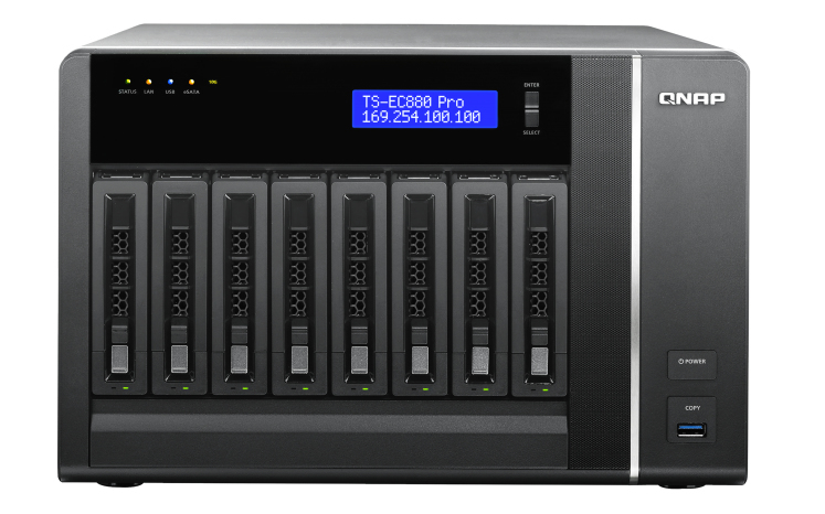 "TS-EC880 PRO + 8X ST5000VN0001" QNAP