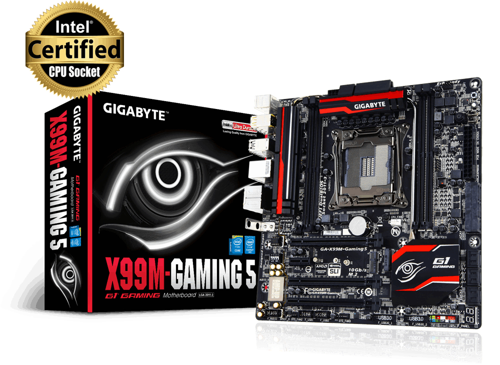 "GA-X99M-GAMING 5 (REV. 1.0)" GIGABYTE