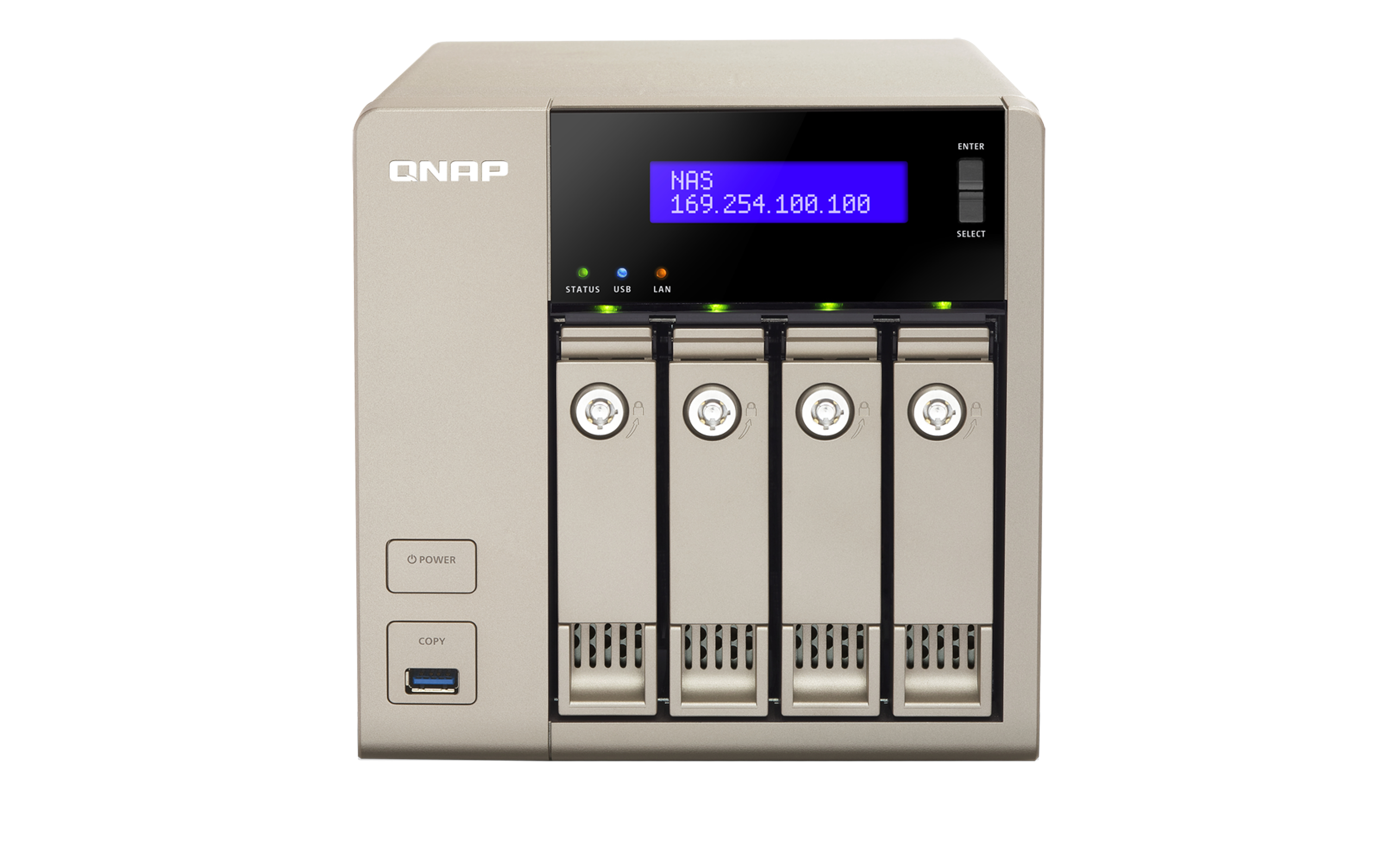 "TVS-463 + 4X ST4000VN0001" QNAP
