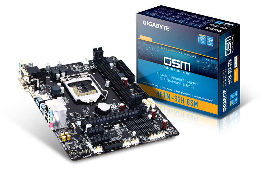 "GA-H81M-S2H GSM" GIGABYTE
