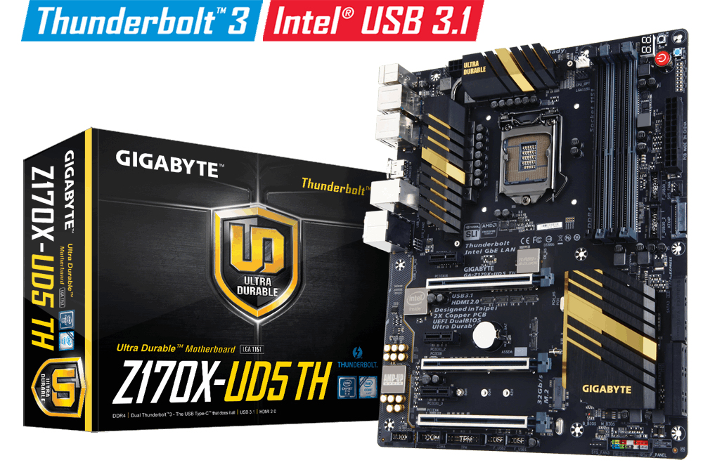 "GA-Z170X-UD5 TH" GIGABYTE