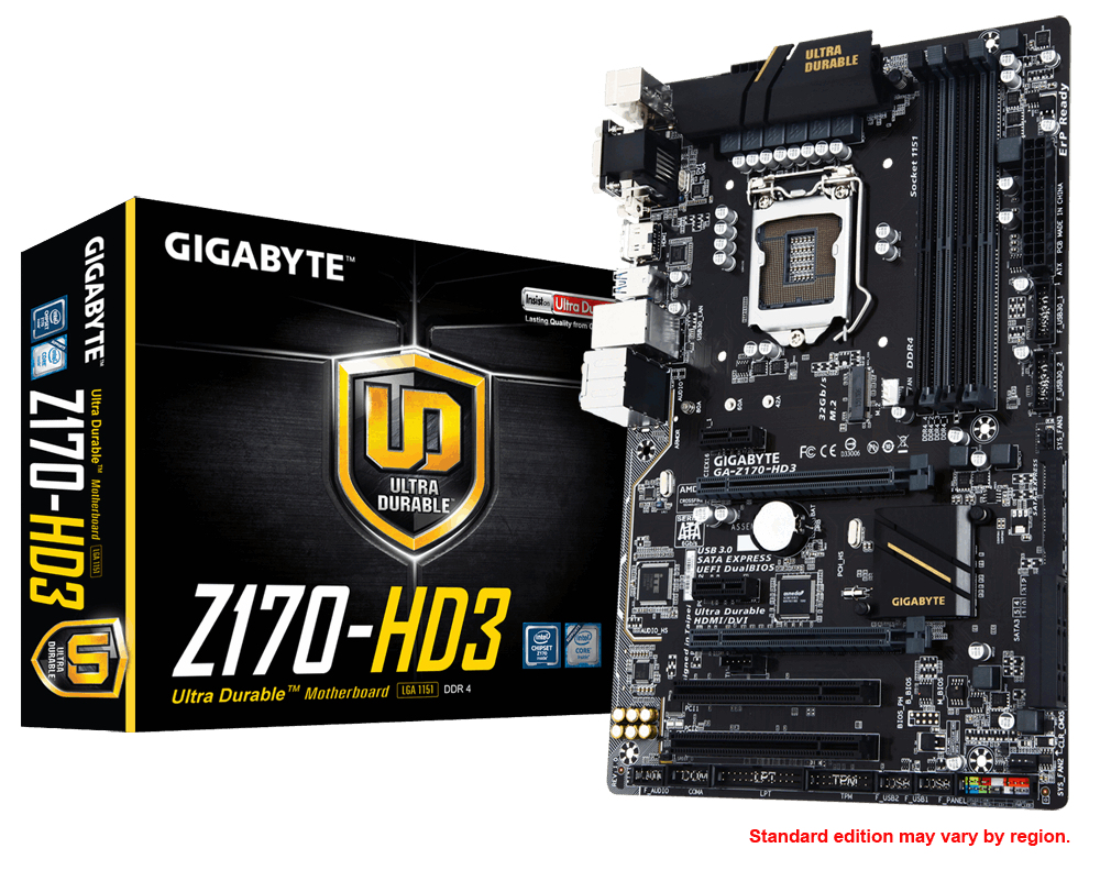 GA-Z170-HD3 GIGABYTE