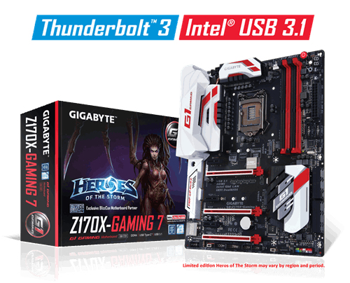 "GA-Z170X-Gaming 7-R1" GIGABYTE