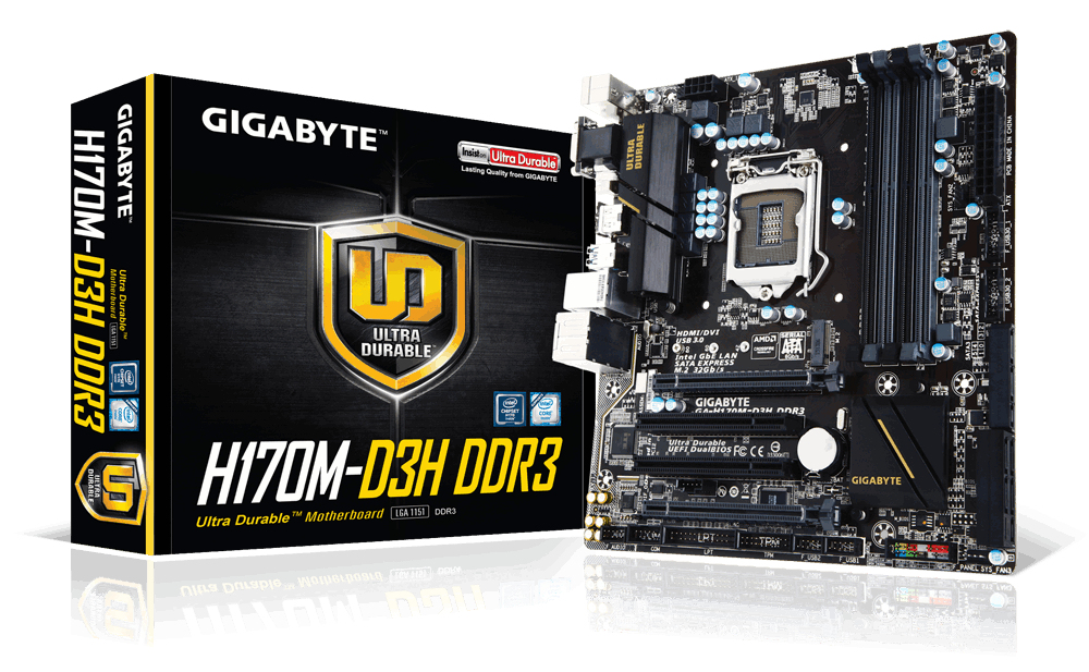 "GA-H170-D3H DDR3" GIGABYTE