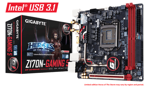 "GA-Z170N-Gaming 5-R1" GIGABYTE