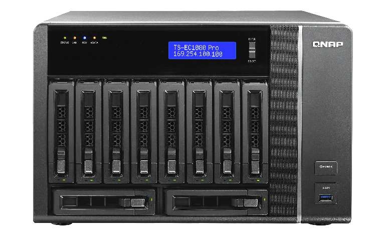 "TS-EC1080-PRO + 10X WD2000F9YZ" QNAP