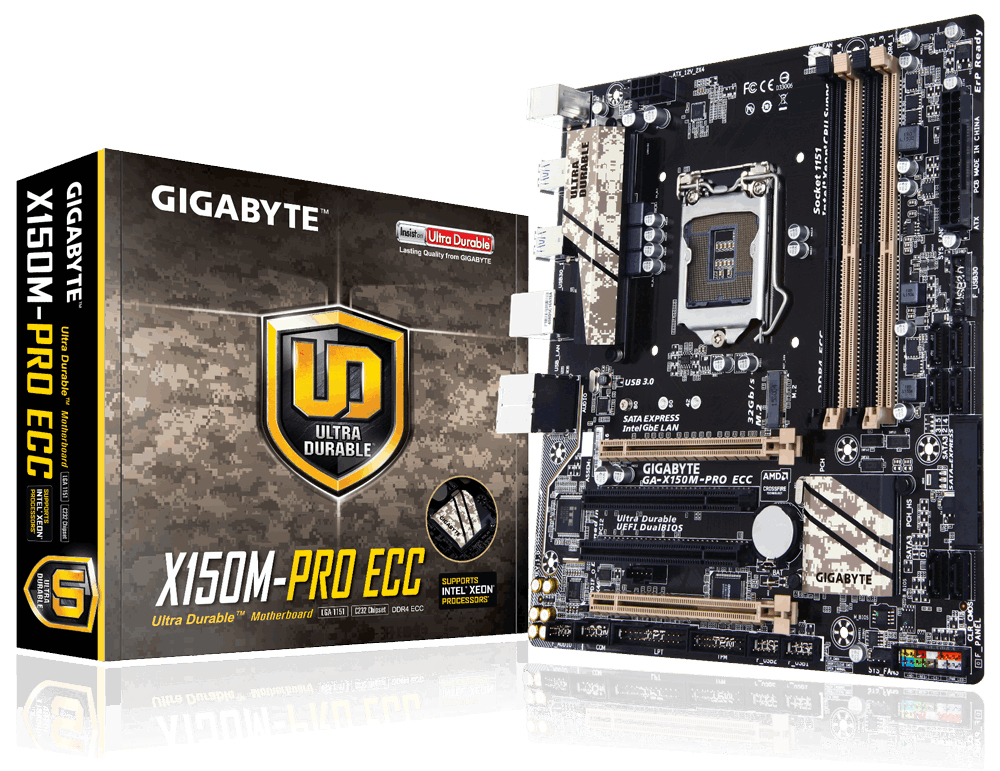 "GA-X150M-PRO ECC" GIGABYTE