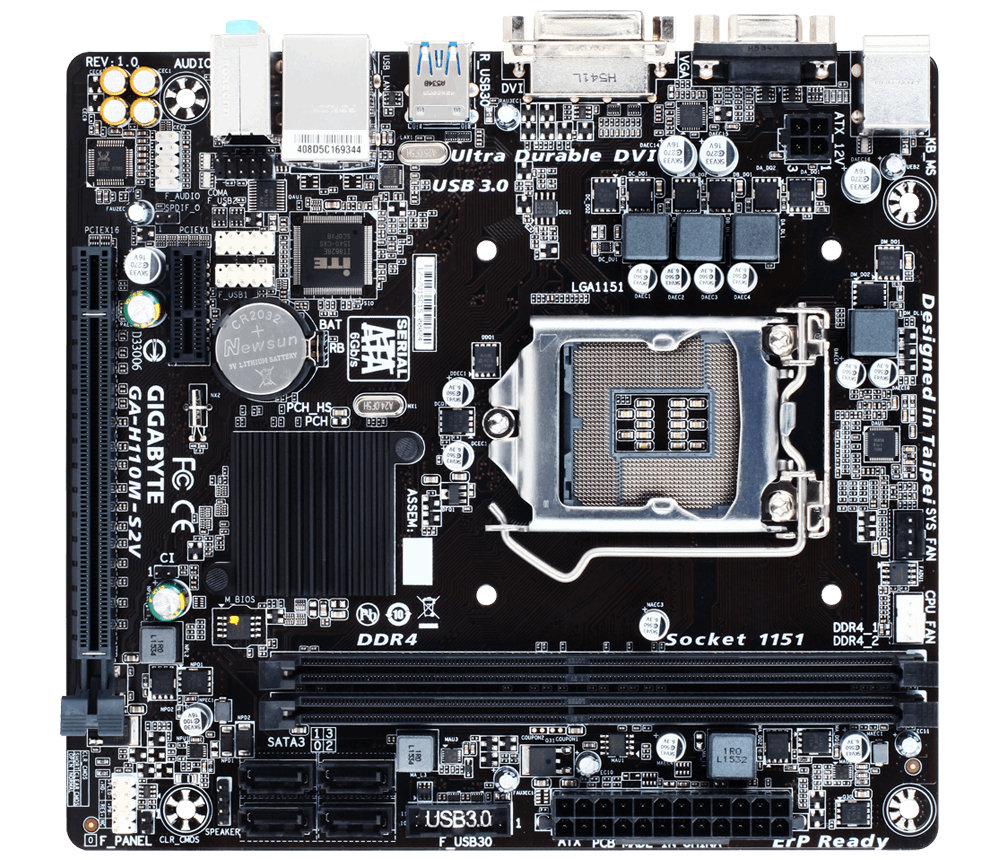 GA-H110M-S2V GIGABYTE