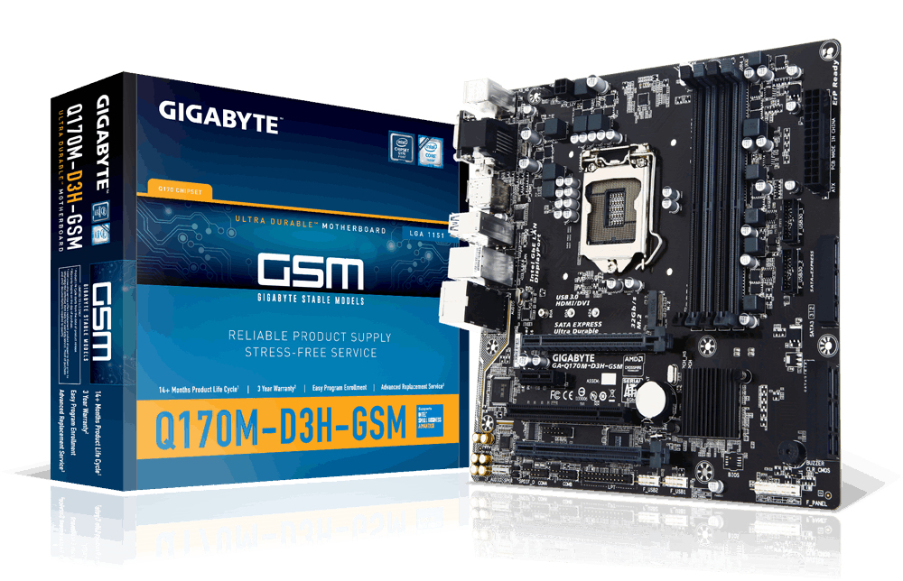 GA-Q170M-D3H-GSM GIGABYTE