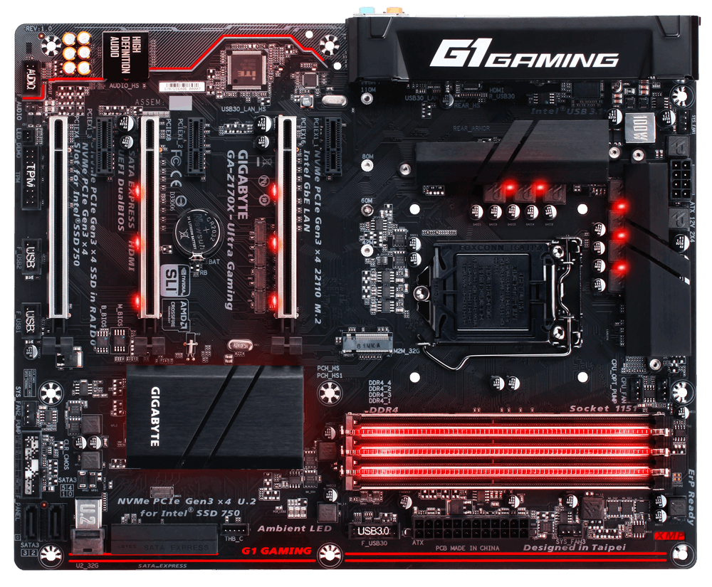 "GA-Z170X-ULTRA GAMIN" GIGABYTE