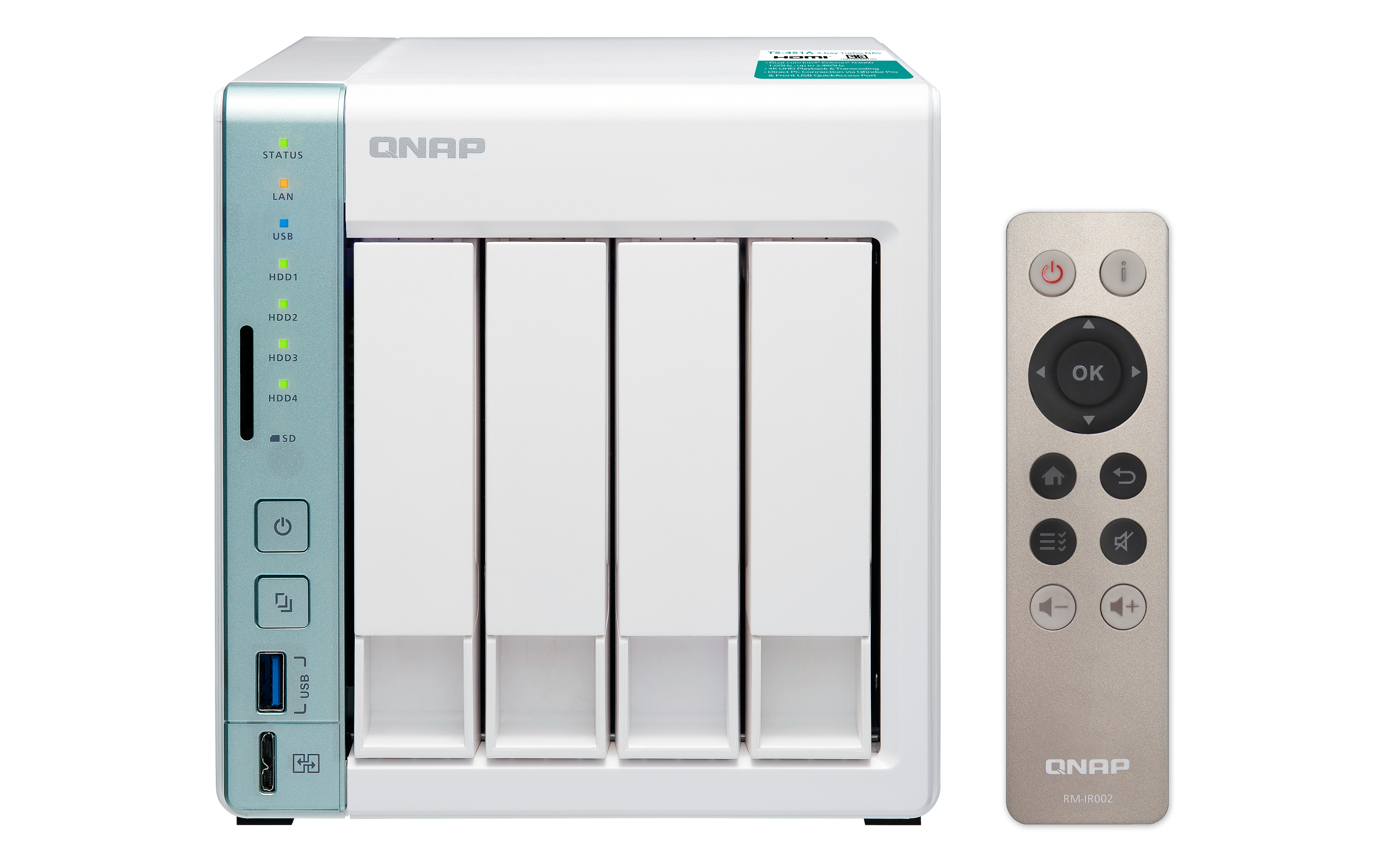 "TS-451A-2G + 4X ST2000VN004" QNAP