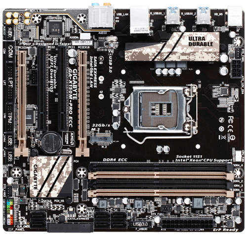 "GA-X150M-PRO ECC-R1" GIGABYTE