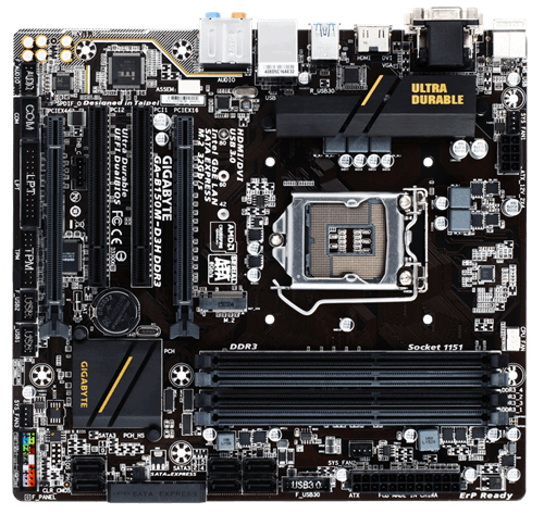 "GA-B150M-D3H DDR3-R1" GIGABYTE