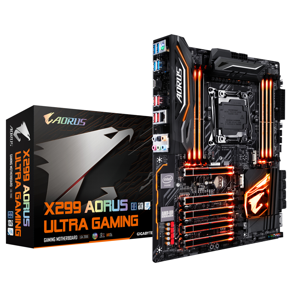 "X299 AORUS ULTRA GAMING" GIGABYTE