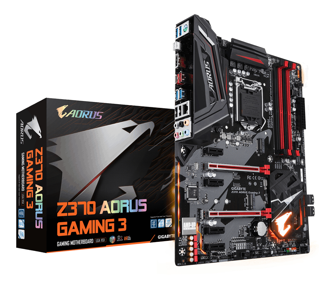 "Z370 AORUS GAMING 3" GIGABYTE