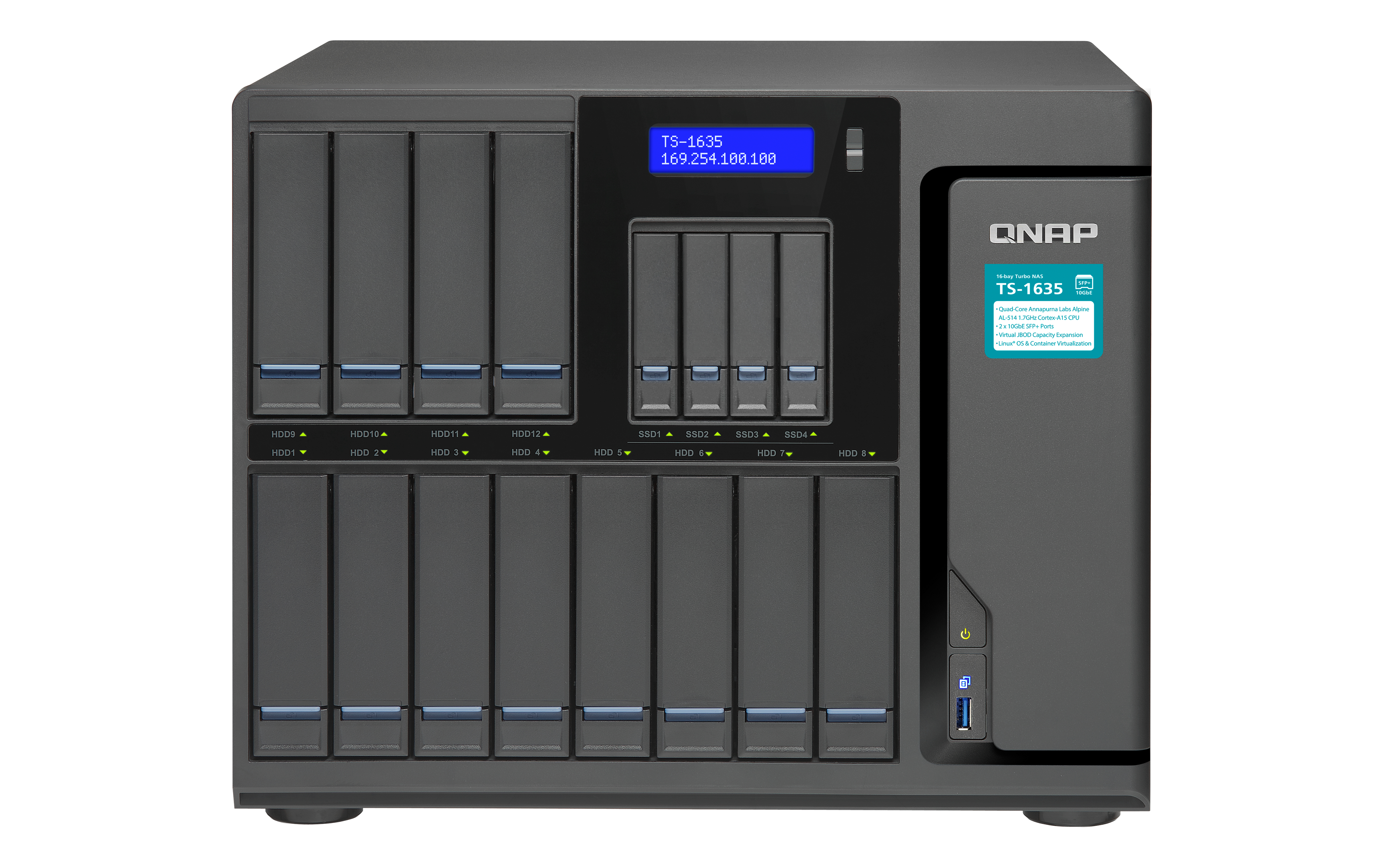 TS-1635-4G-12TB-GLD QNAP