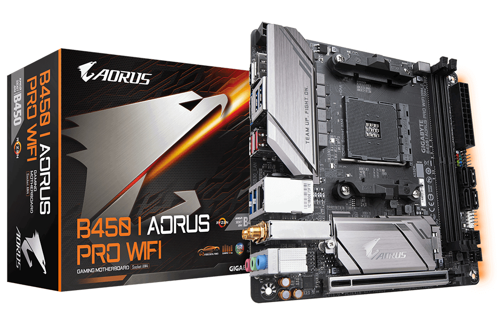 "B450 I AORUS PRO WIFI" GIGABYTE