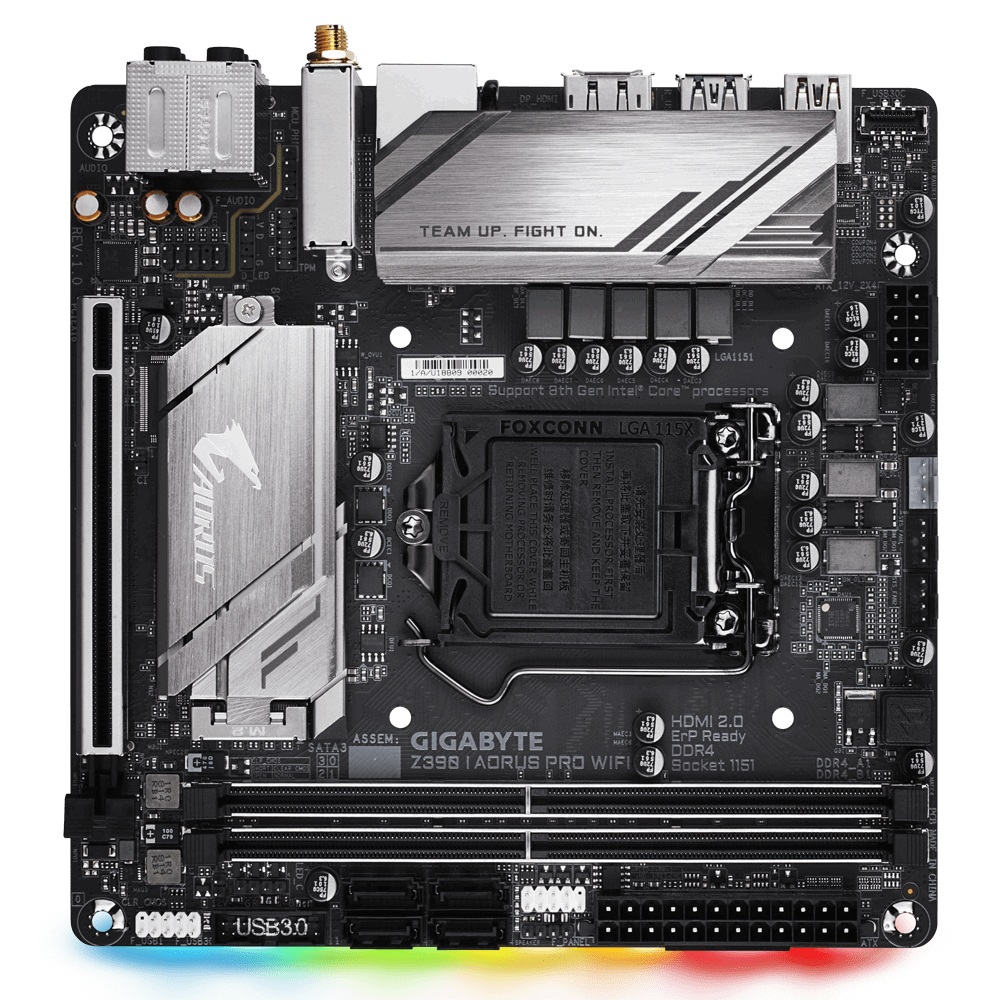 "Z390 I AORUS PRO W" GIGABYTE