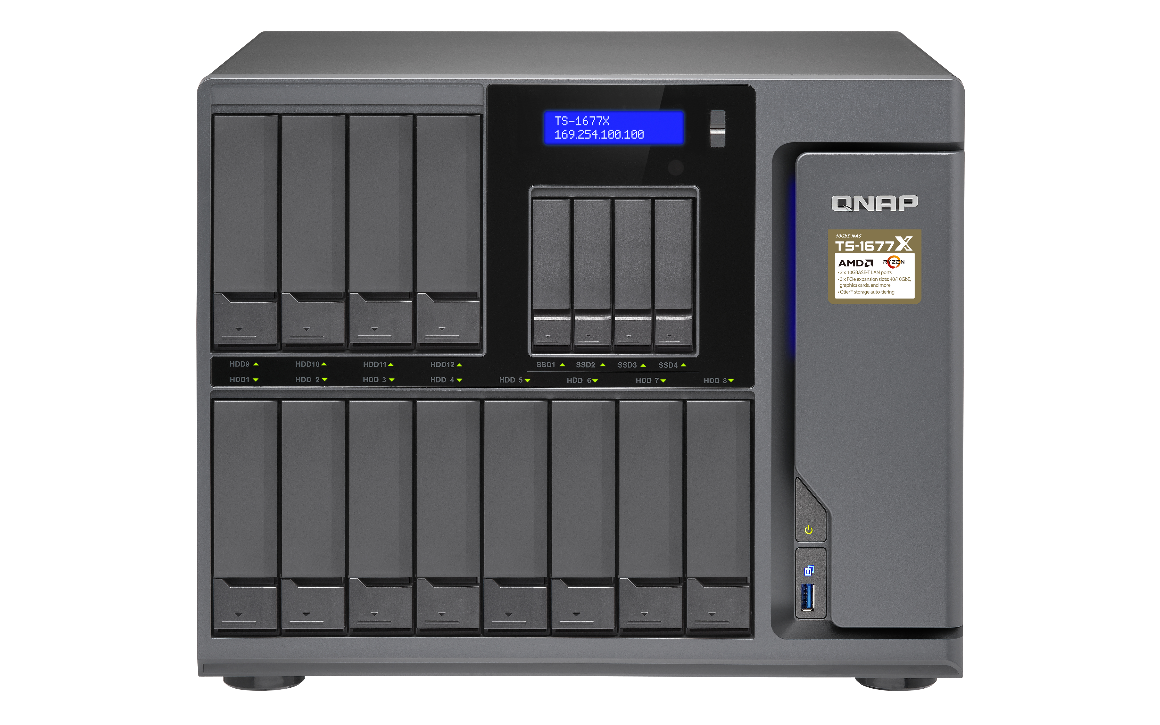 TS-1677X-1200-4G/120TB-ULTRA QNAP
