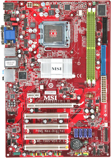 "P6NG NEO-DIGITAL" MSI