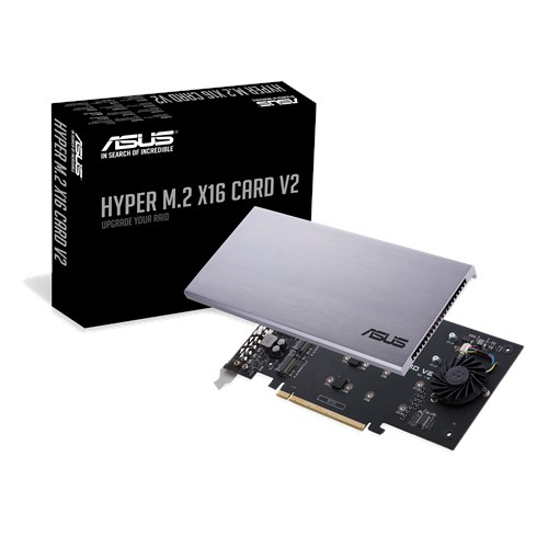 "HYPER M.2 X16 CARD V2" ASUS