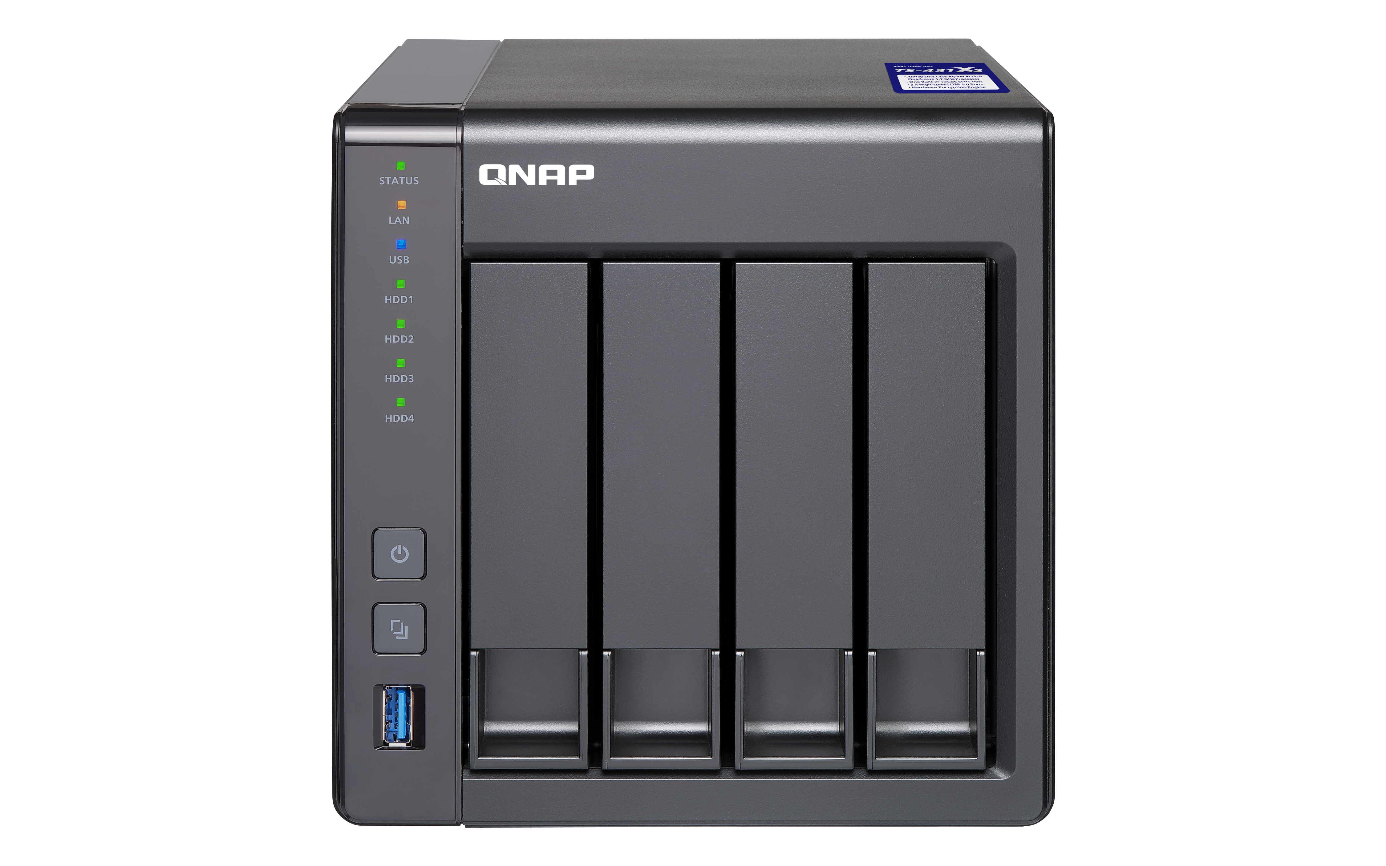 "TS-431X2-8G + 4X ST12000NE0008" QNAP