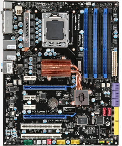 "X58 PLATINUM" MSI