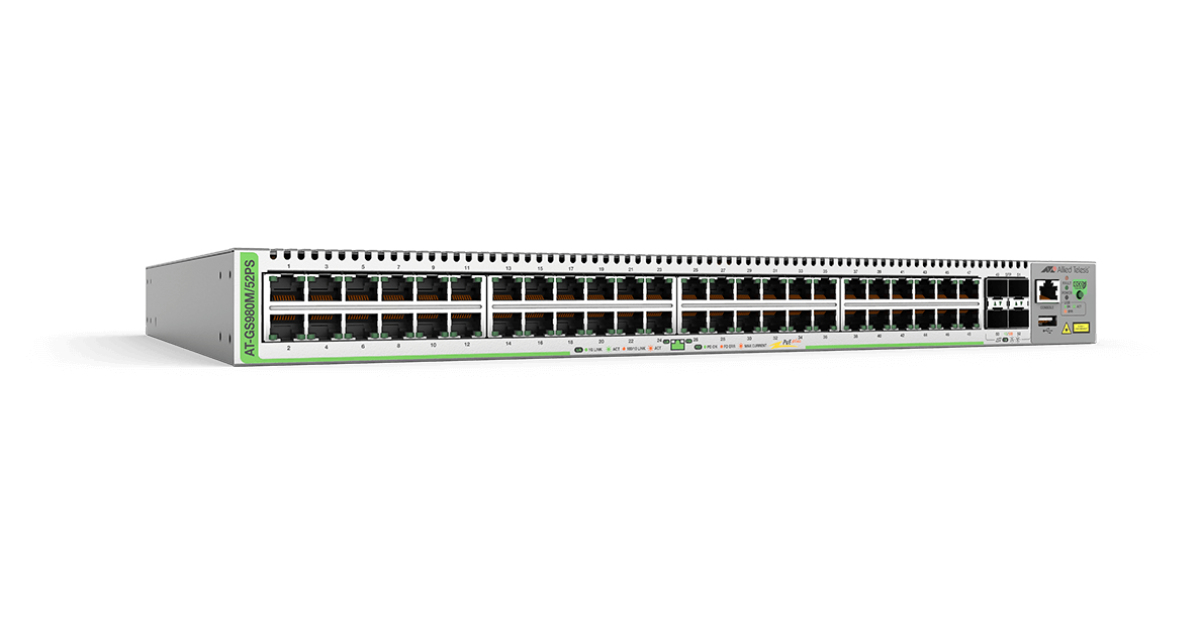 GS980M/52PS-10 Allied Telesis