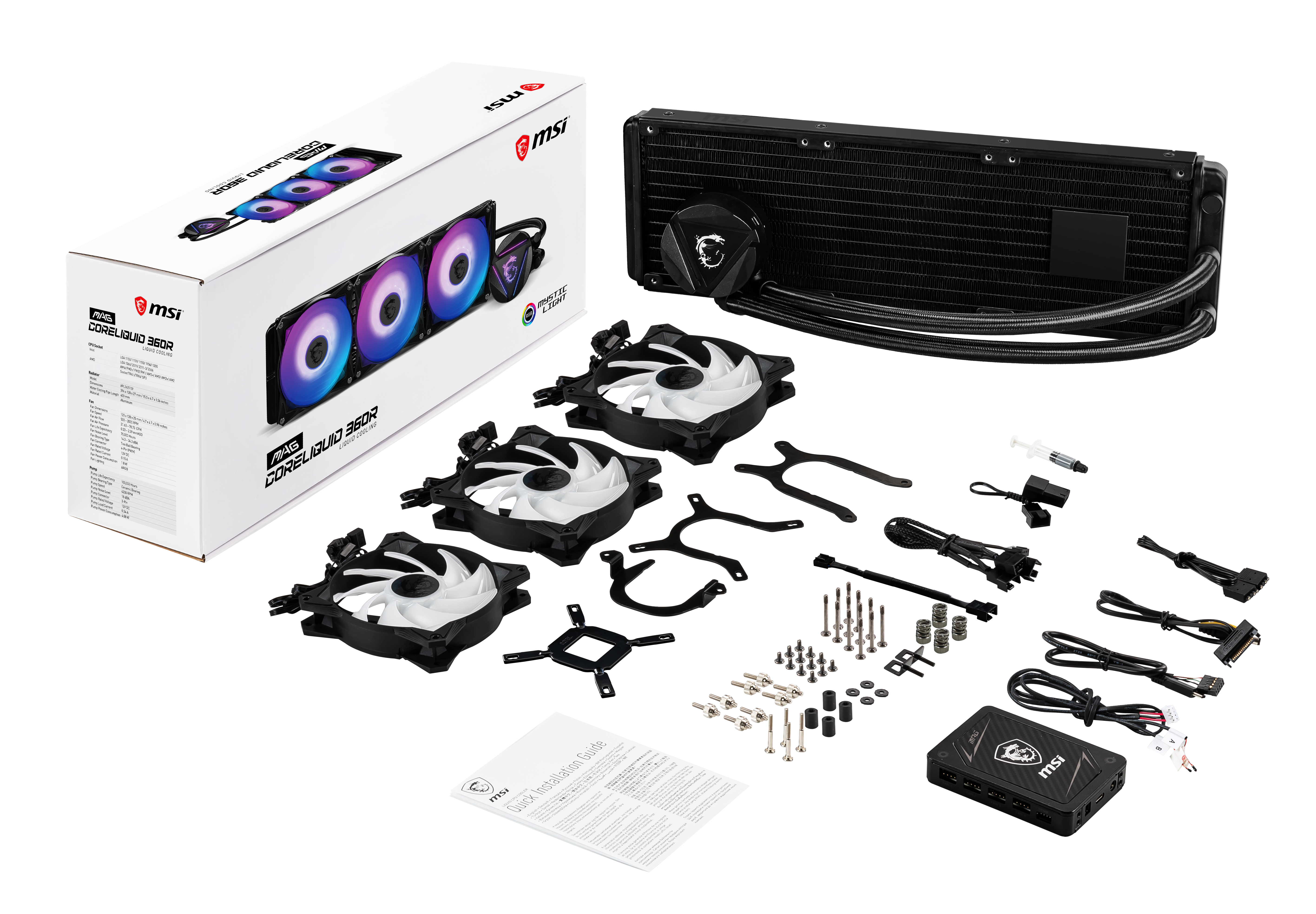 "MAG CORELIQUID 360RH" MSI