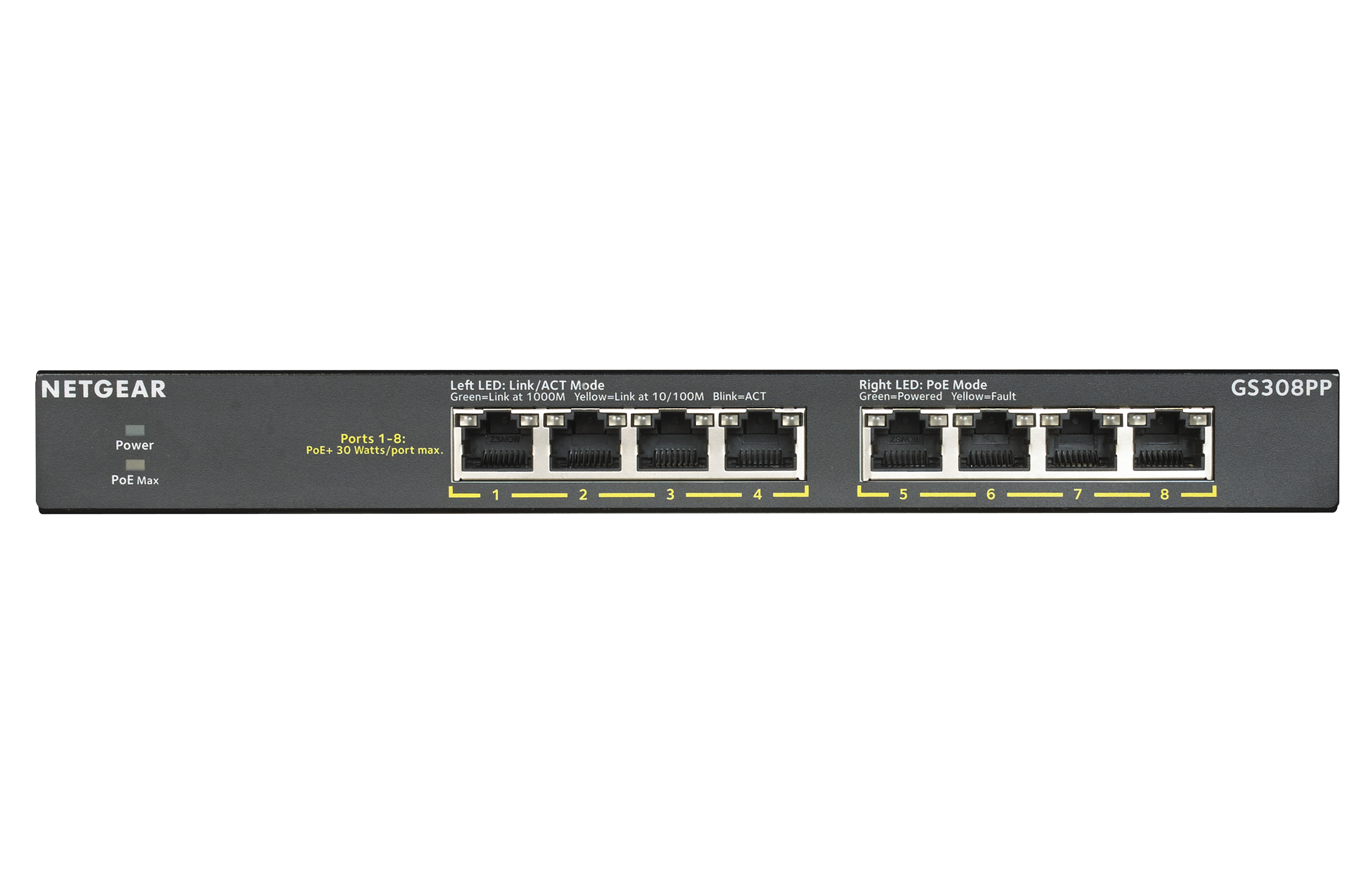 GS308PP-100AJS NETGEAR