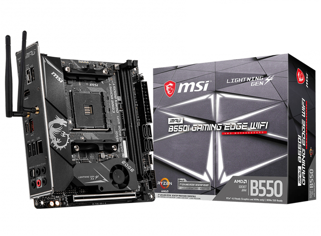"MPG B550I GAMING EDGE WIFI" MSI