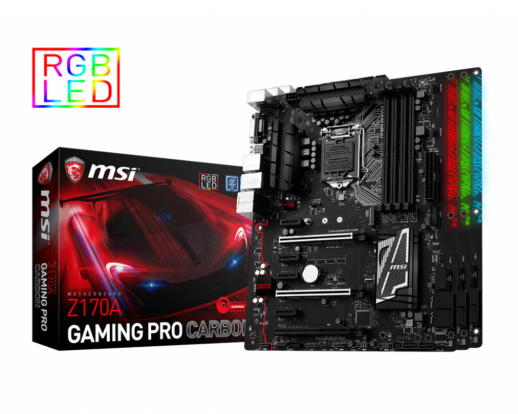 "Z170A GAMING PRO CARBON" MSI