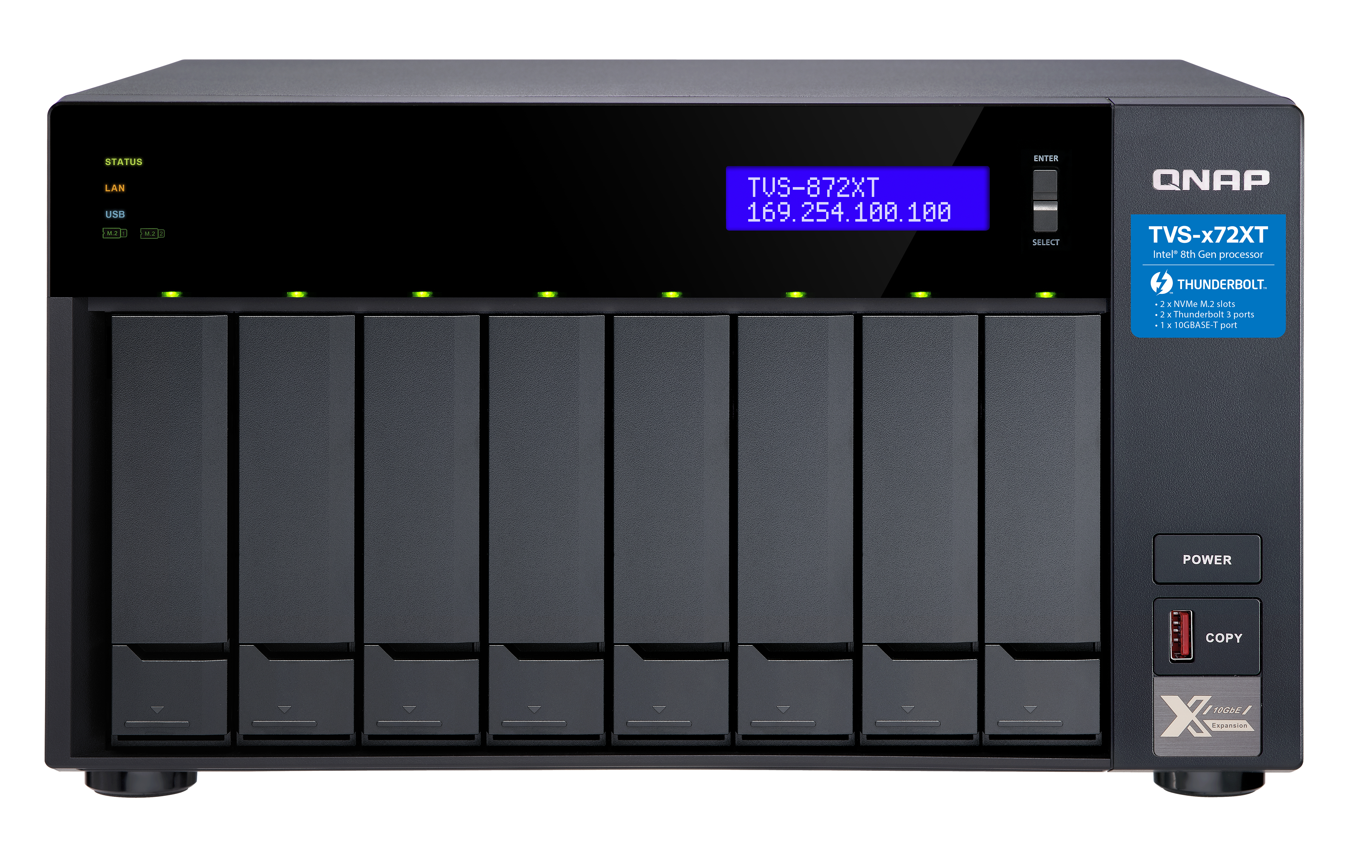 "K/TVS-872XT-I5 + 8X ST6000VN001" QNAP