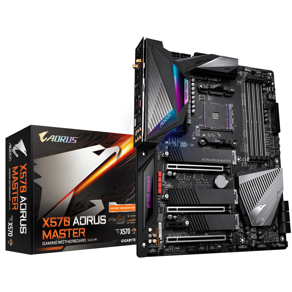 "X570 AORUS MASTER 1.2" GIGABYTE