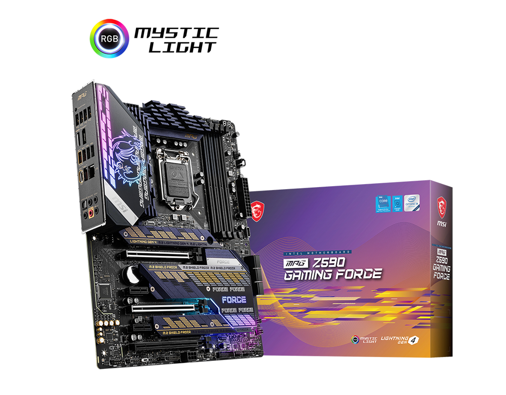 "MPG Z590 GAMING FORCE_TEST" MSI