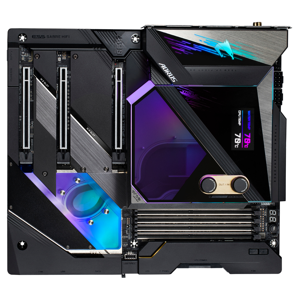 "Z590 AORUS XTREME WATERFORCE" GIGABYTE