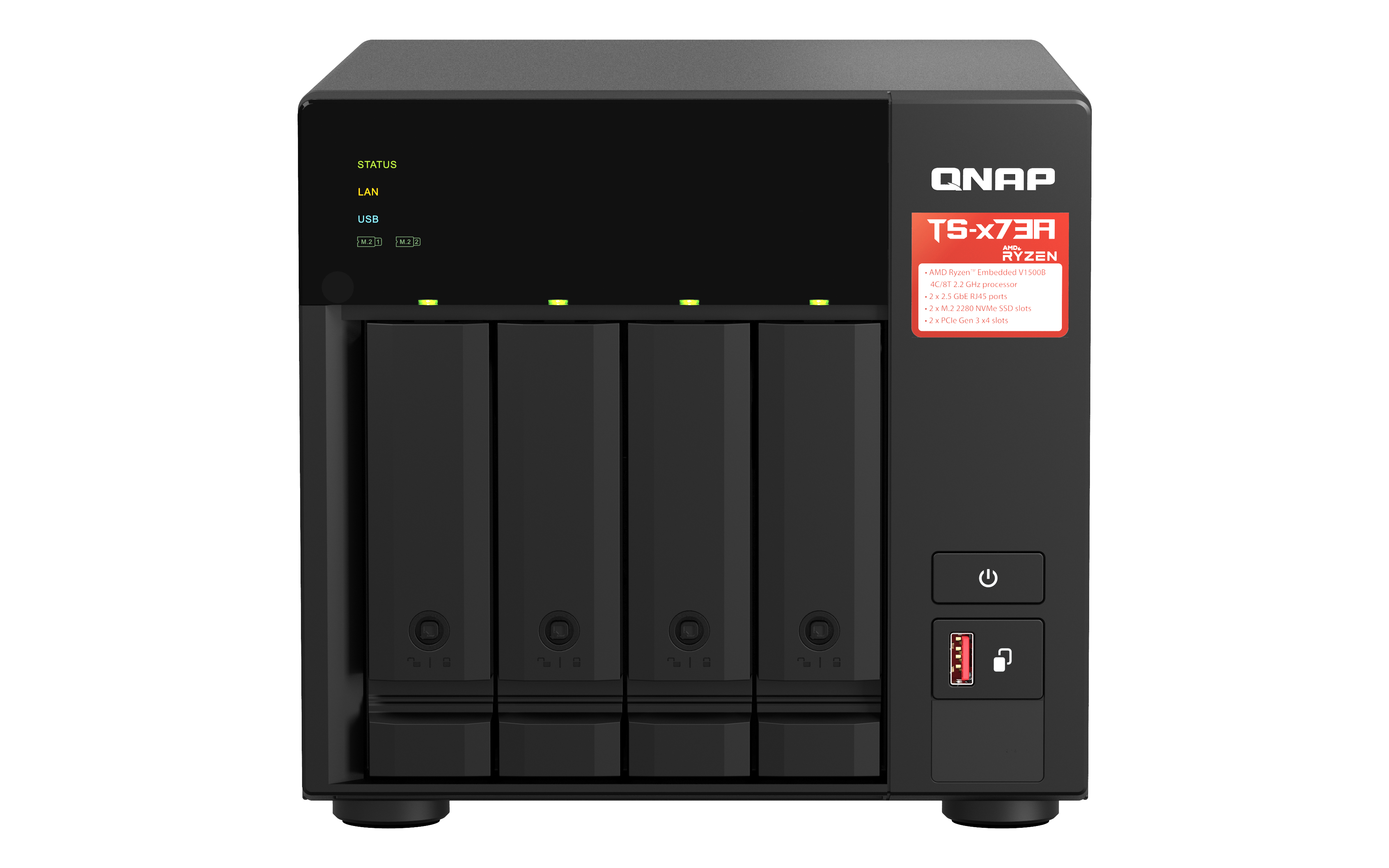 "TS-473A-8G + 4X ST3000VN007" QNAP