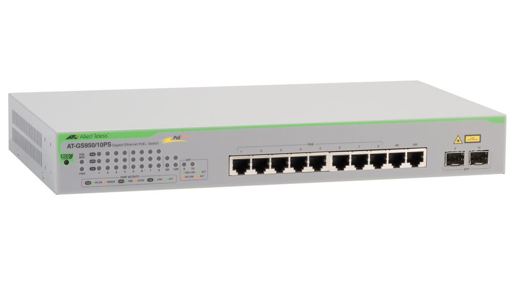 "AT-GS950/10PS V2-50" Allied Telesis