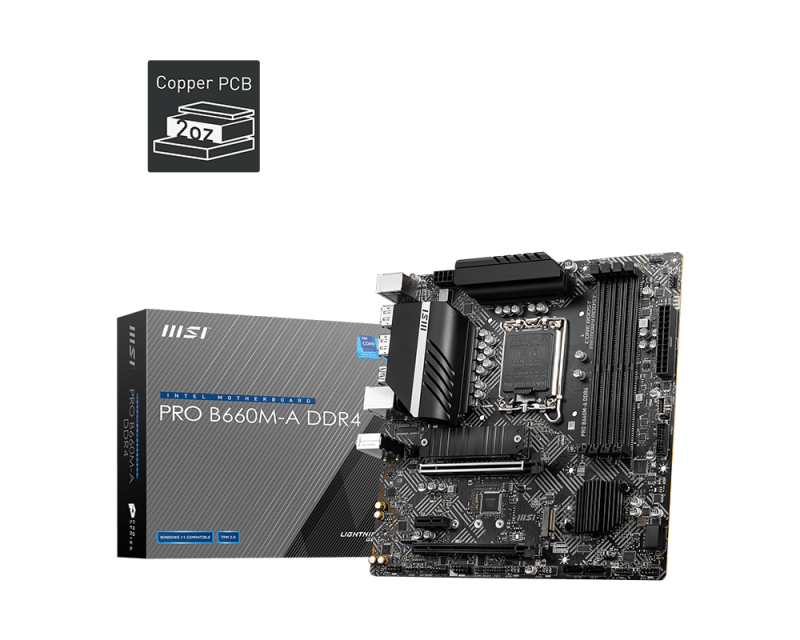 "PRO B660M-A" MSI