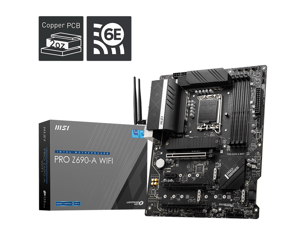 "PRO Z690-A WIFI DDR5" MSI