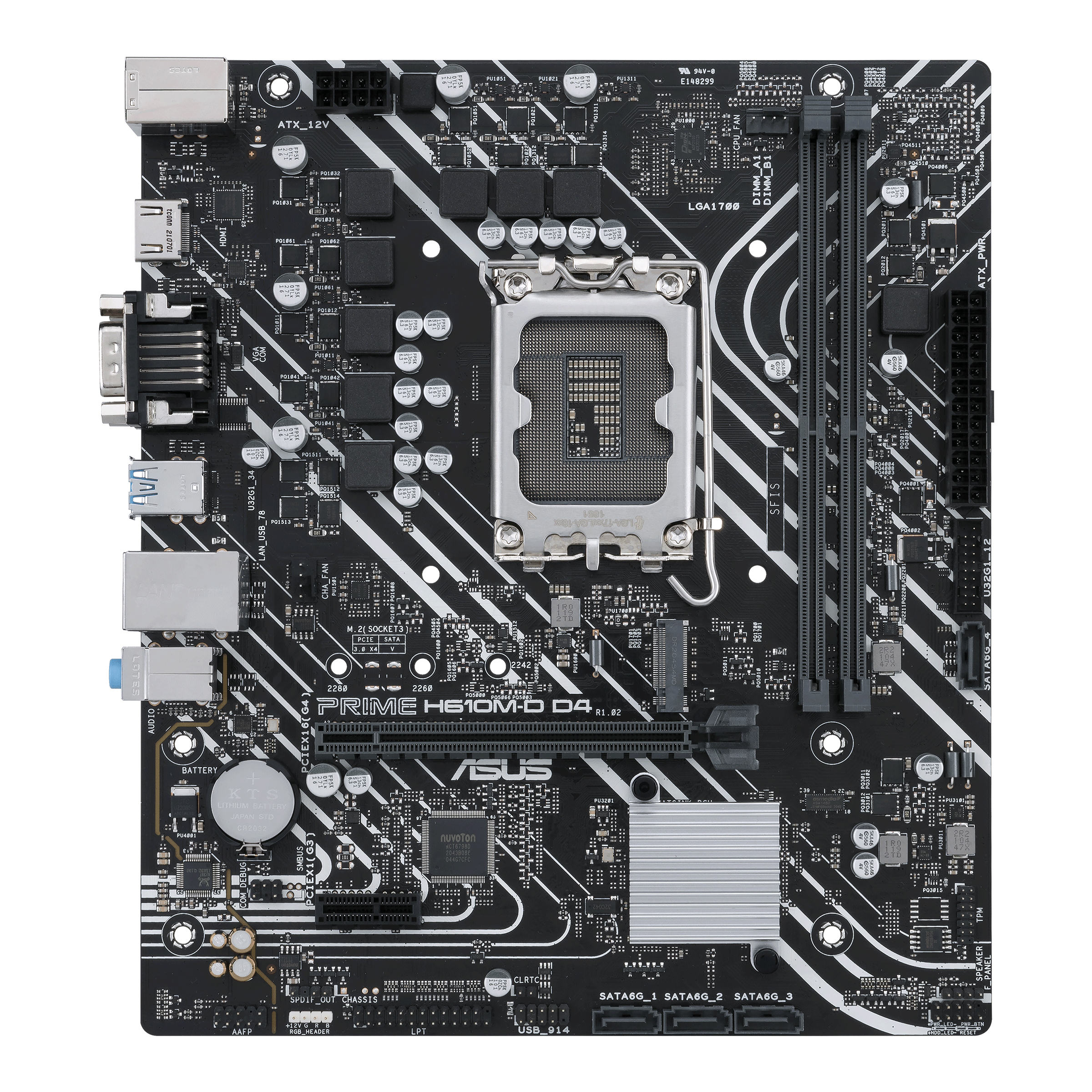 "PRIME H610M-D D4-CSM" ASUS