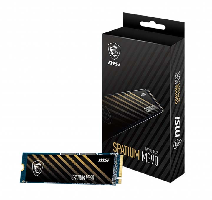 "SPATIUM M390 NVME M.2 SSD 2TB" MSI