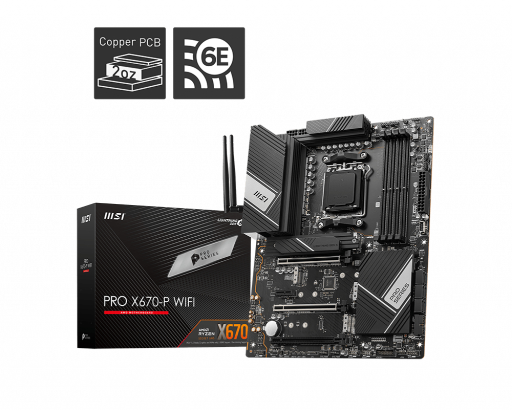 "PRO X670-P WIFI" MSI