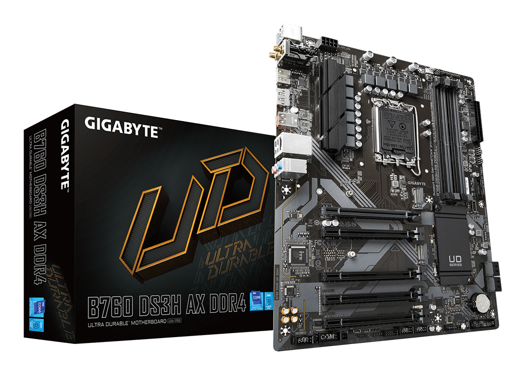 "B760 DS3H AX DDR4" GIGABYTE