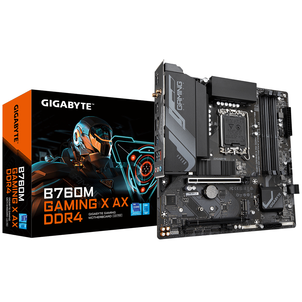 "B760M GAMING X AX DDR4" GIGABYTE