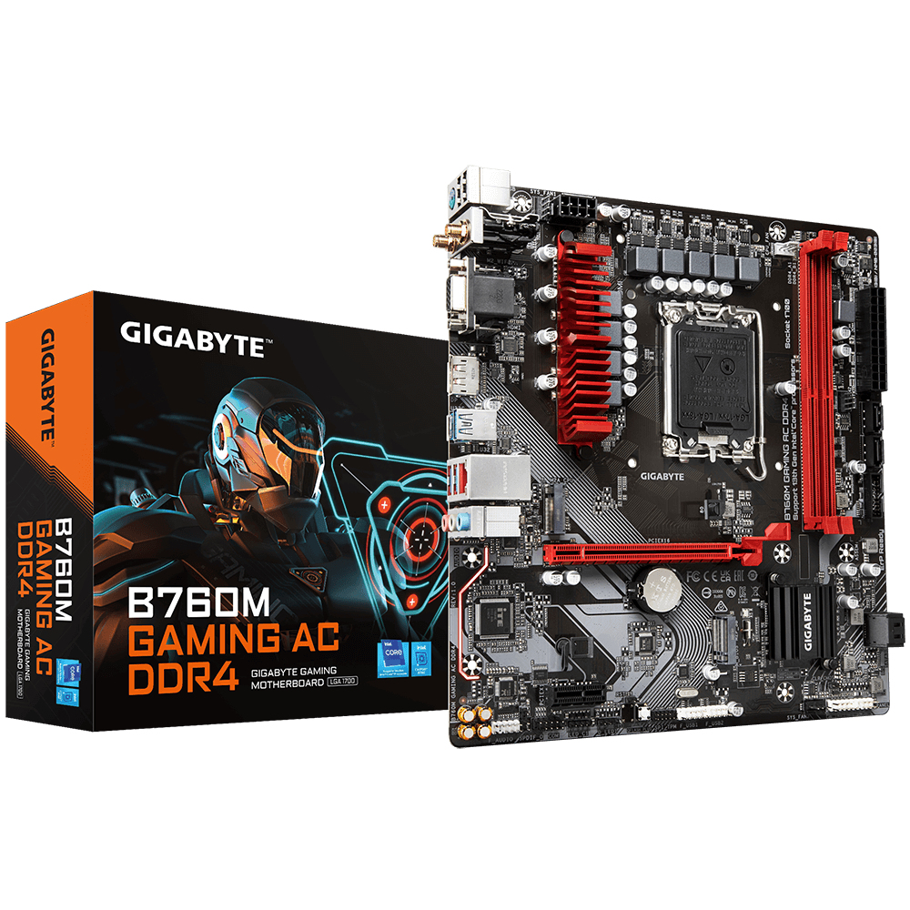 "B760M GAMING AC DDR4" GIGABYTE
