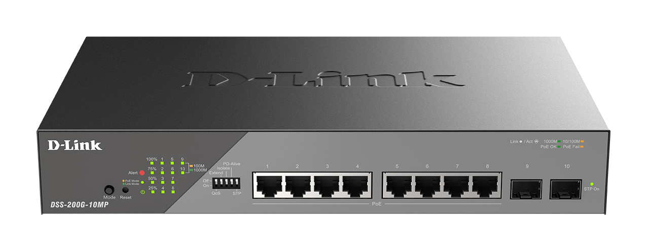 DSS-200G-10MP/B D-Link