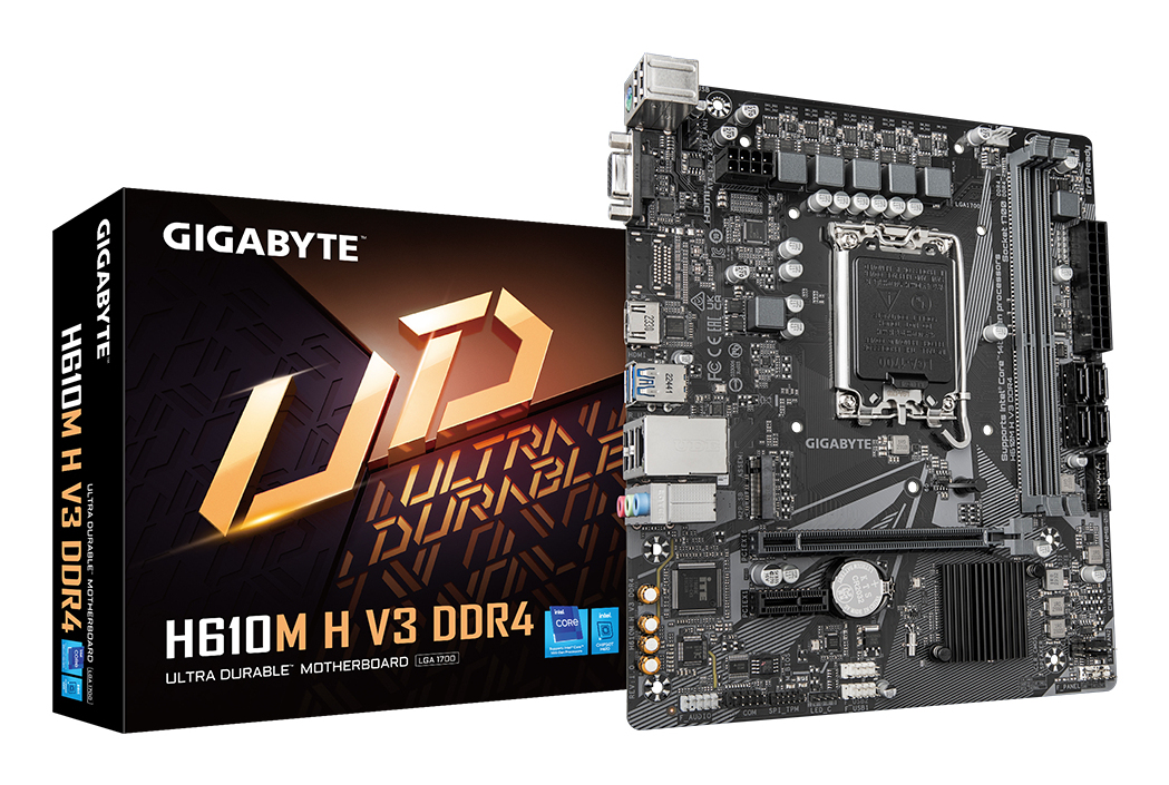 "H610M H V3 DDR4" GIGABYTE